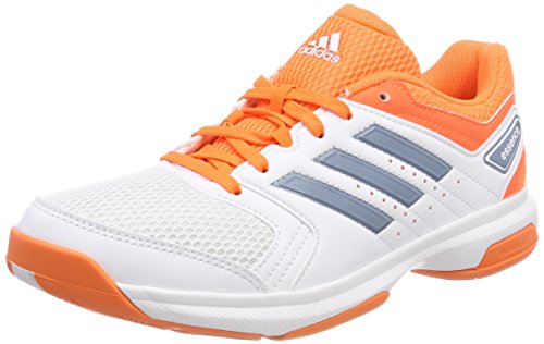 adidas Damen Essence Handballschuhe, weiß-orange